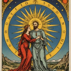 Combinação das cartas A Morte e O Sol no amor