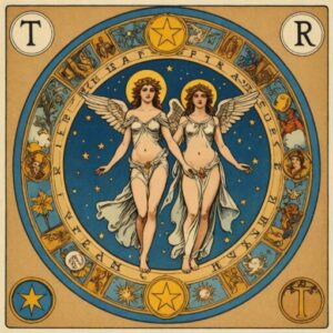 Combinação das cartas A Temperança e A Estrela na saúde