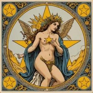 Combinação das cartas A Temperança e A Estrela na vida financeira