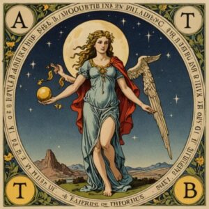 Combinação das cartas A Temperança e A Lua na saúde