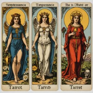 Combinação das cartas A Temperança e A Morte na saúde