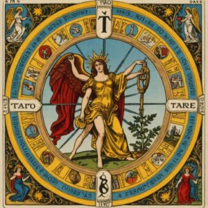 Combinação das cartas A Temperança e A Roda da Fortuna na saúde