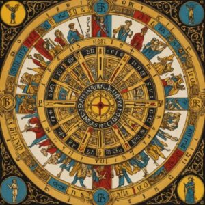 Combinação das cartas A Temperança e A Roda da Fortuna sobre decisões difíceis