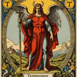 Combinação das cartas A Temperança e O Diabo na vida financeira