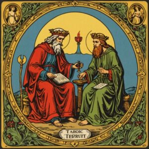 Combinação das cartas A Temperança e O Eremita na vida financeira