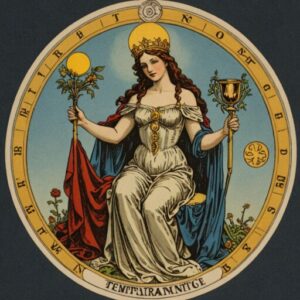 Combinação das cartas A Temperança e O Hierofante sobre o futuro