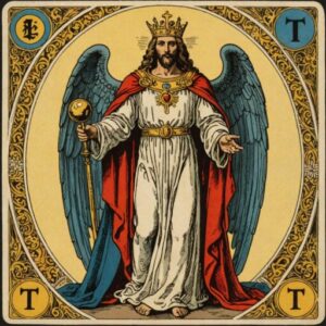 Combinação das cartas A Temperança e O Imperador sobre o futuro