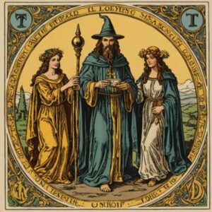 Combinação das cartas A Temperança e O Mago em relacionamentos