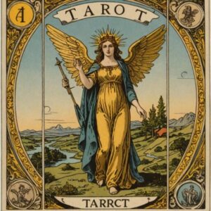 Combinação das cartas A Temperança e O Mundo como conselho do dia