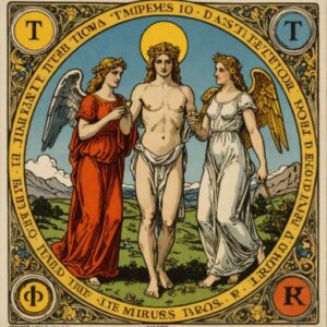 Combinação das cartas A Temperança e O Mundo na saúde