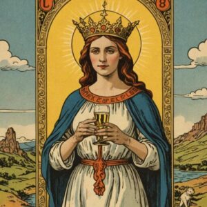 Combinação das cartas A Temperança e O Mundo na vida espiritual