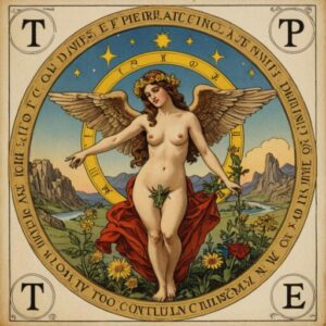 Combinação das cartas A Temperança e O Mundo no amor