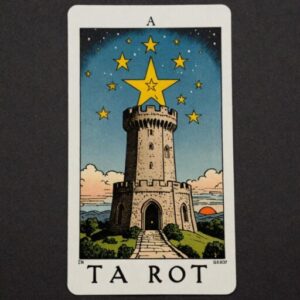 Combinação das cartas A Torre e A Estrela na saúde