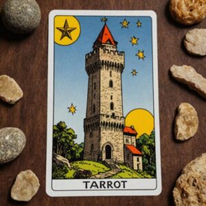 Combinação das cartas A Torre e A Estrela na vida espiritual