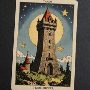 Combinação das cartas A Torre e A Estrela no trabalho