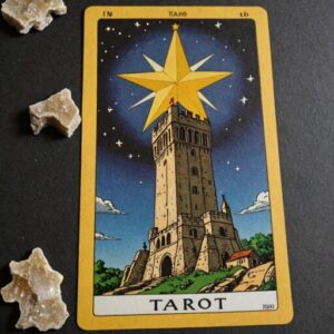 Combinação das cartas A Torre e A Estrela sobre o futuro