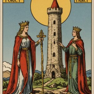 Combinação das cartas A Torre e A Força em relacionamentos