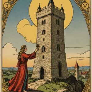 Combinação das cartas A Torre e A Força na saúde