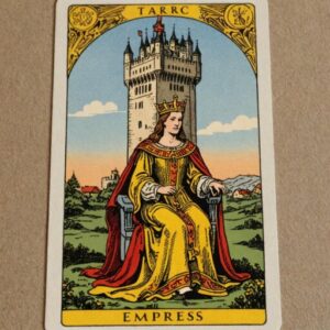 Combinação das cartas A Torre e A Imperatriz na vida financeira