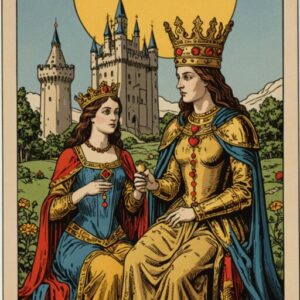 Combinação das cartas A Torre e A Imperatriz no amor