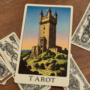 Combinação das cartas A Torre e A Justiça na vida espiritual