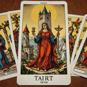 Combinação das cartas A Torre e A Justiça no trabalho