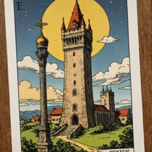 Combinação das cartas A Torre e A Justiça sobre o futuro