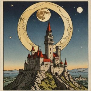 Combinação das cartas A Torre e A Lua no amor