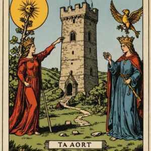 Combinação das cartas A Torre e A Morte em relacionamentos