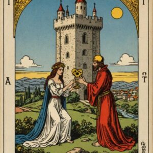 Combinação das cartas A Torre e A Morte no amor