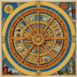 Combinação das cartas A Torre e A Roda da Fortuna na vida espiritual