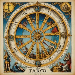 Combinação das cartas A Torre e A Roda da Fortuna no trabalho