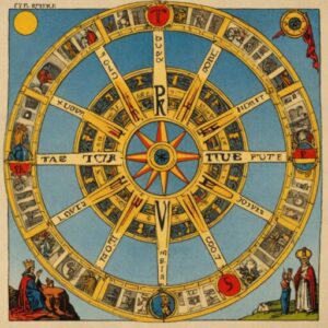 Combinação das cartas A Torre e A Roda da Fortuna sobre o futuro