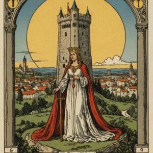 Combinação das cartas A Torre e A Sacerdotisa na saúde