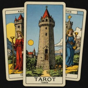 Combinação das cartas A Torre e A Temperança na vida financeira