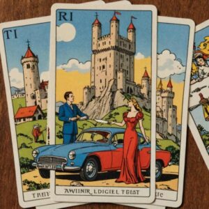 Combinação das cartas A Torre e O Carro em relacionamentos