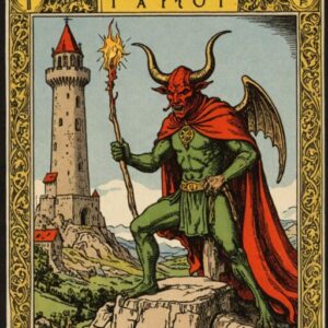 Combinação das cartas A Torre e O Diabo sobre decisões difíceis