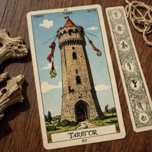 Combinação das cartas A Torre e O Enforcado sobre decisões difíceis