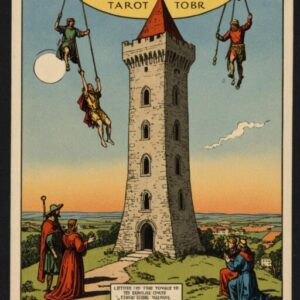 Combinação das cartas A Torre e O Enforcado sobre o futuro