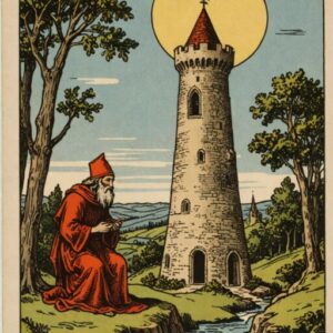 Combinação das cartas A Torre e O Eremita em relacionamentos