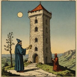 Combinação das cartas A Torre e O Eremita sobre decisões difíceis