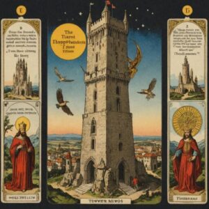 Combinação das cartas A Torre e O Hierofante em momentos de transição