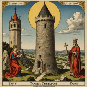 Combinação das cartas A Torre e O Hierofante na saúde