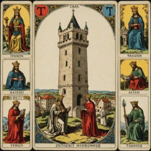 Combinação das cartas A Torre e O Hierofante na vida financeira