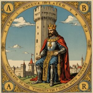 Combinação das cartas A Torre e O Imperador como conselho do dia