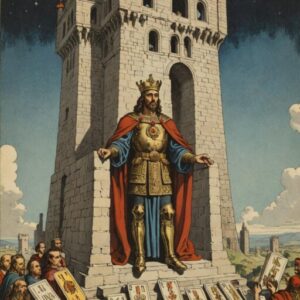 Combinação das cartas A Torre e O Imperador sobre decisões difíceis