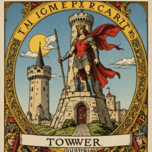 Combinação das cartas A Torre e O Julgamento como conselho do dia