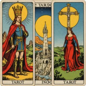 Combinação das cartas A Torre e O Julgamento em relacionamentos