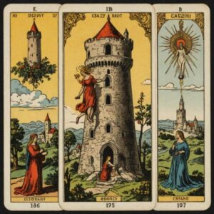 Combinação das cartas A Torre e O Louco na saúde