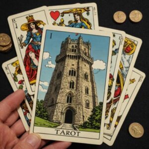 Combinação das cartas A Torre e O Louco no trabalho